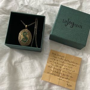 LitJoy Crate slytherin horcrux necklace